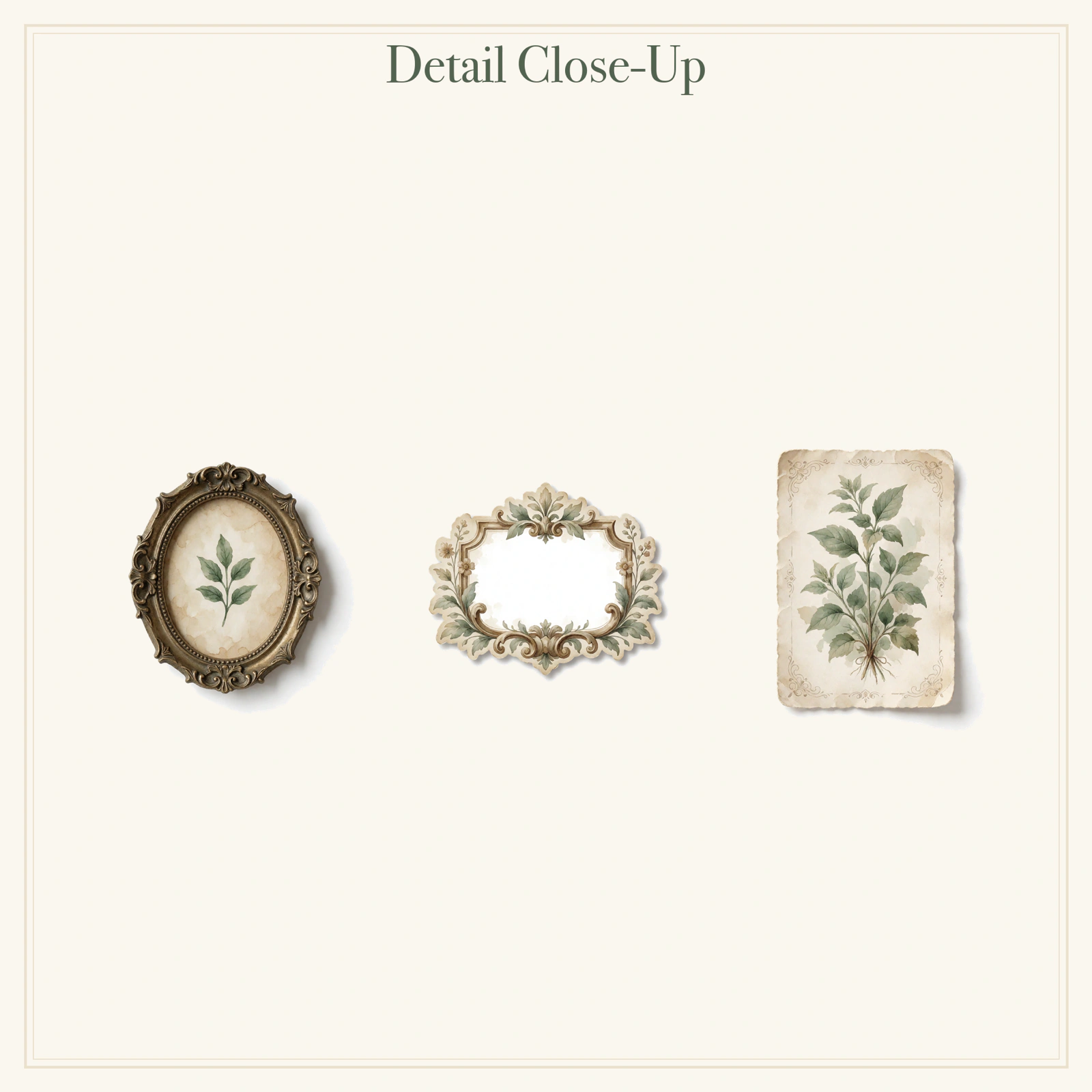 Botanical Illustrator Junk Journal Kit | Pressed Plant Studies & Sketches Ephemera Papers | Printable Cut-Outs | Digital Download