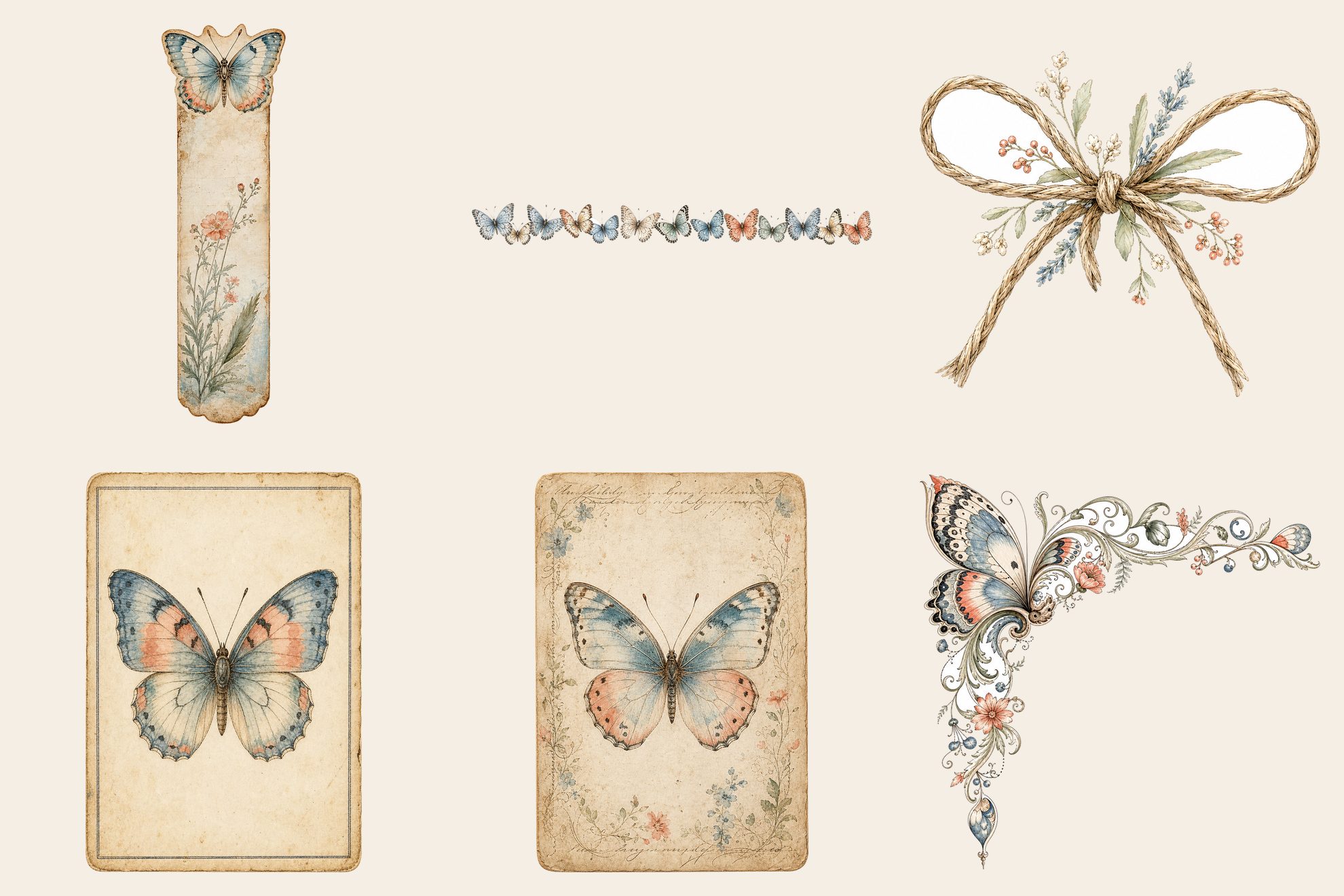 Butterfly Conservatory DELUXE Embellishments — preview