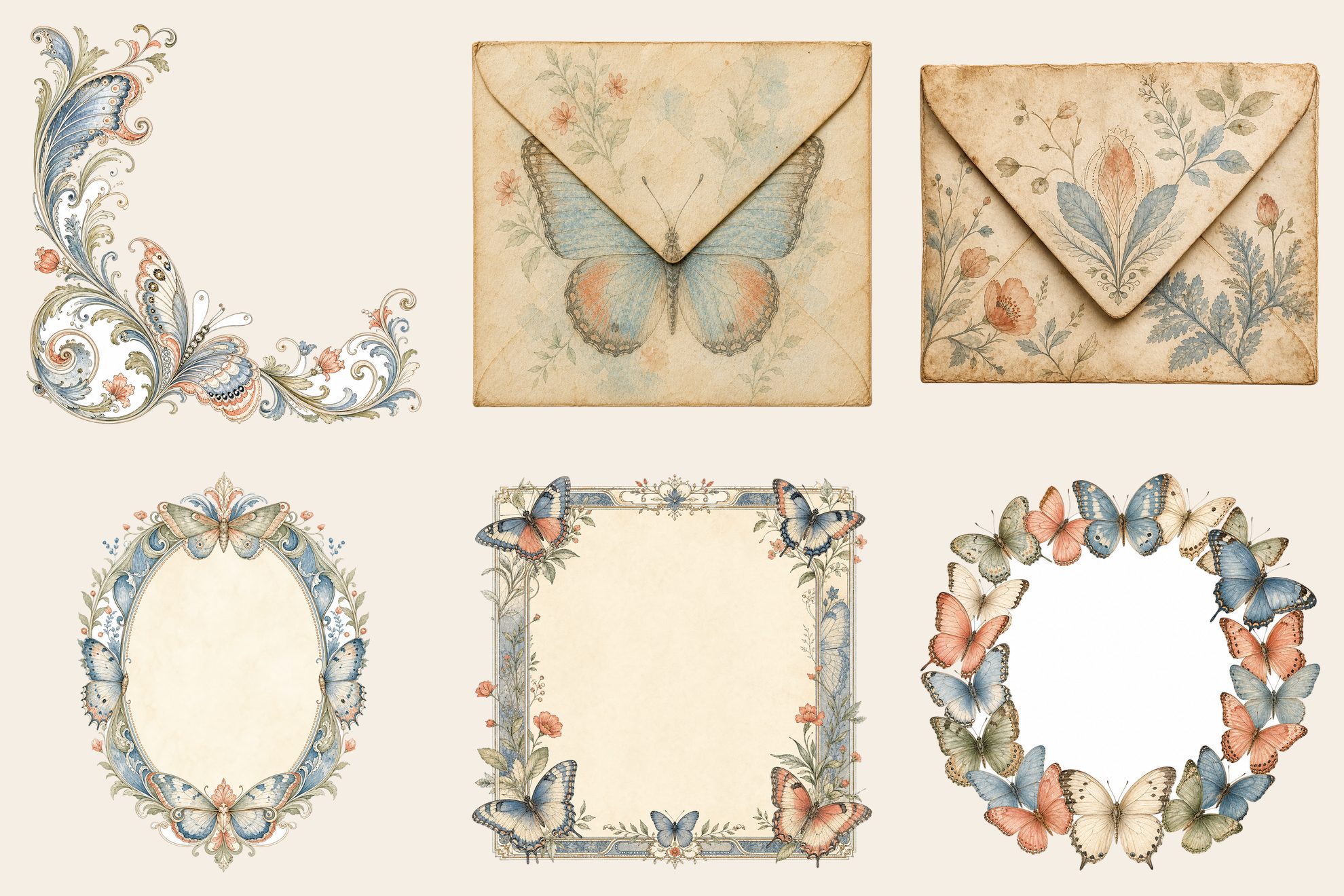 Butterfly Conservatory DELUXE Paper Pack — preview