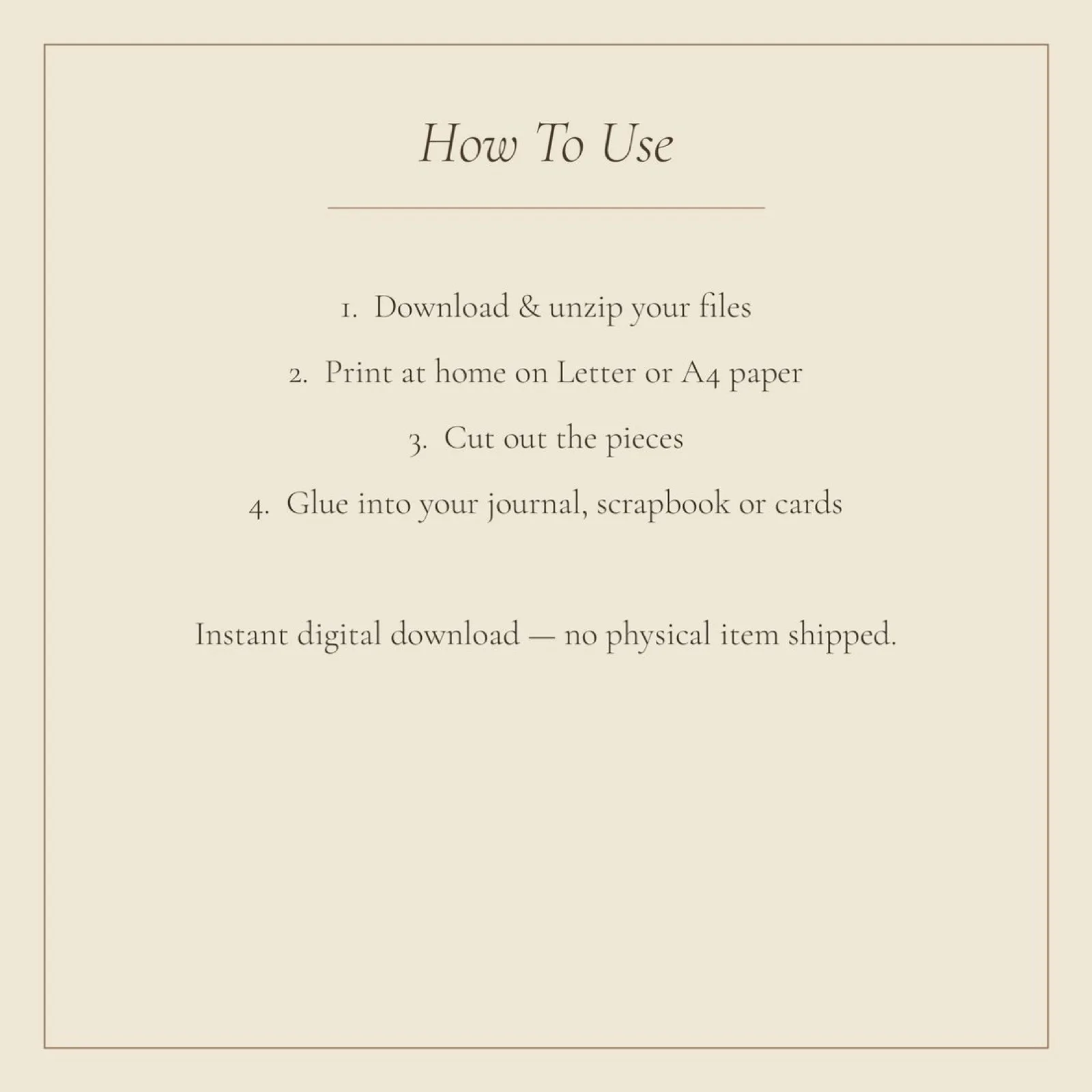 Safari Expedition Junk Journal Kit | Vintage Travel Ephemera | Digital Download