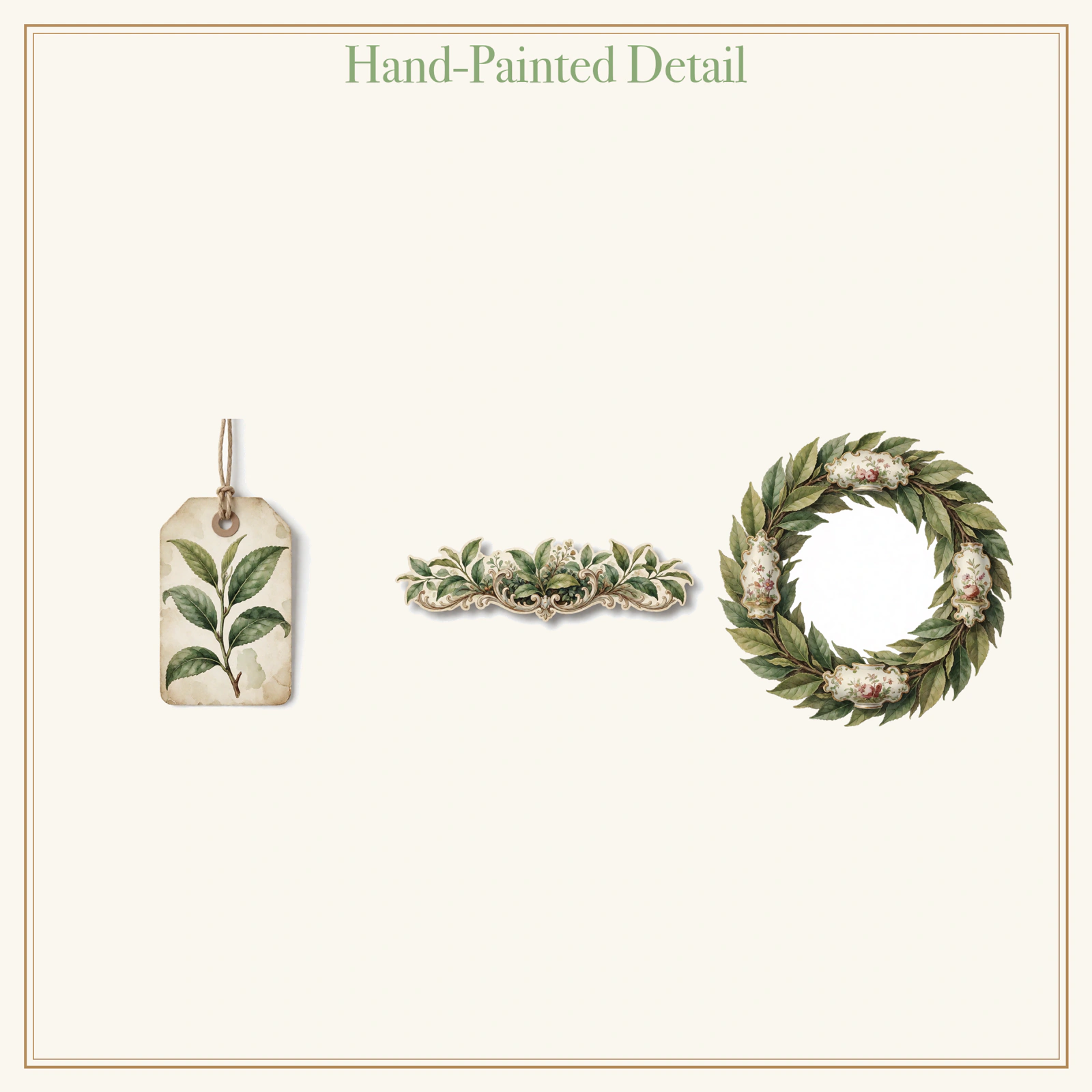 Tea Plantation Harvest Junk Journal Kit | Cultivation & Ceremony Ephemera Papers | Printable Cut-Outs | Digital Download